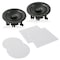 Pyle Pyle Pair 6.5 in Flush Mount In-wall In-ceiling Speakers, Polypropylene Cone, 200W, Changeable Grills PDIC1666 - alternate 6